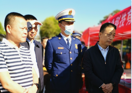 沈阳嘉辉网络游戏开发有限公司参加河源市 2021 年新《安全生产法》 宣传周